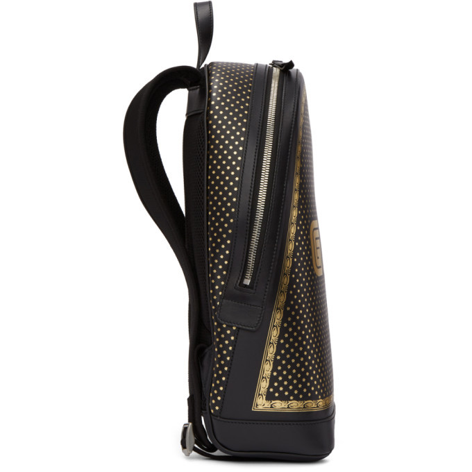 Gucci Black and Gold Backpack Gucci Techpack Backpack 367380 | Collector Square main image 3