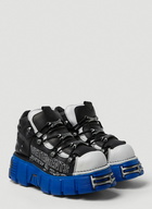 New Rock Platform Sneakers in Blue