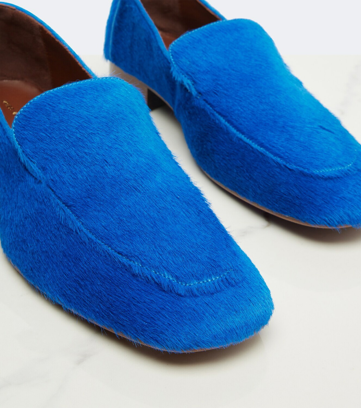 Dries Van Noten Calf hair loafers