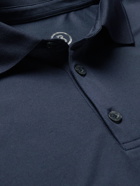 Bogner - Daniel Logo-Print Jersey Golf Polo Shirt - Blue