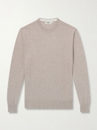 Altea - Cotton and Cashmere-Blend Sweater - Neutrals