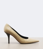 The Row Rita leather pumps