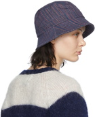 YMC Multicolor Upcycled Stripe Bucket Hat