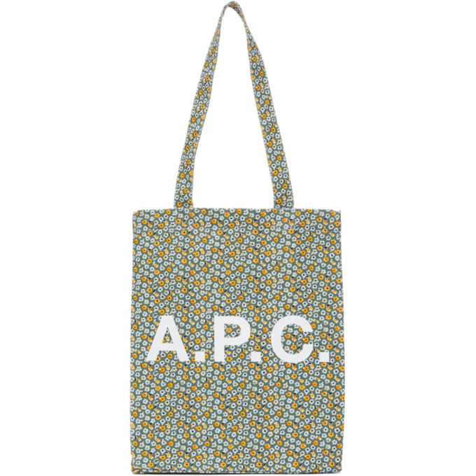 Photo: A.P.C. Green Floral Lou Tote