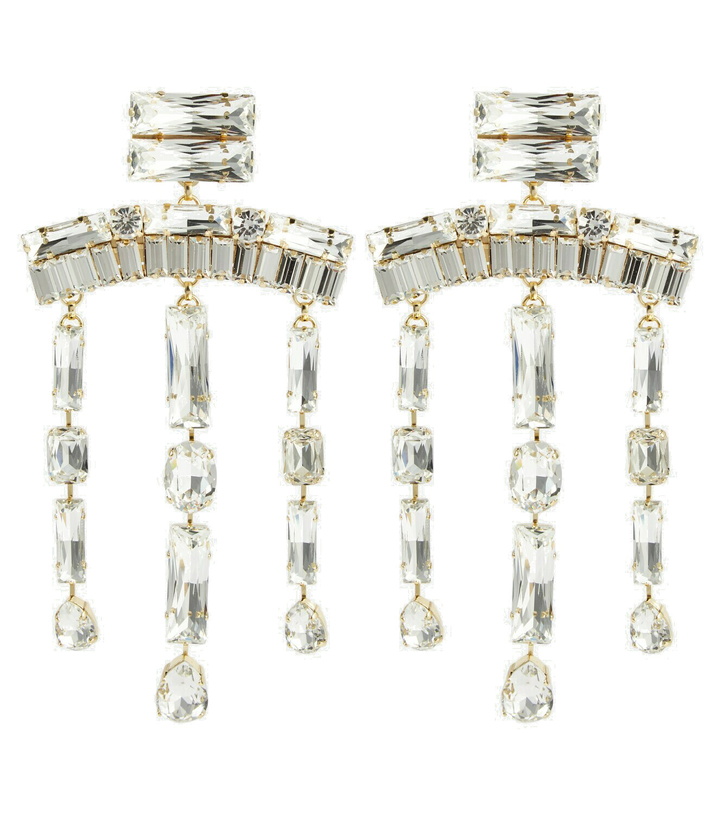 Photo: Area Oversized baguette earrings