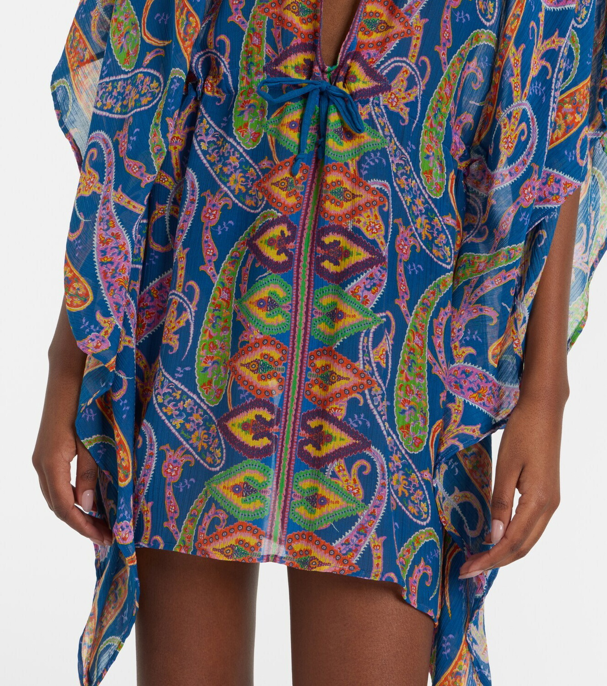 Etro Paisley beach cover-up
