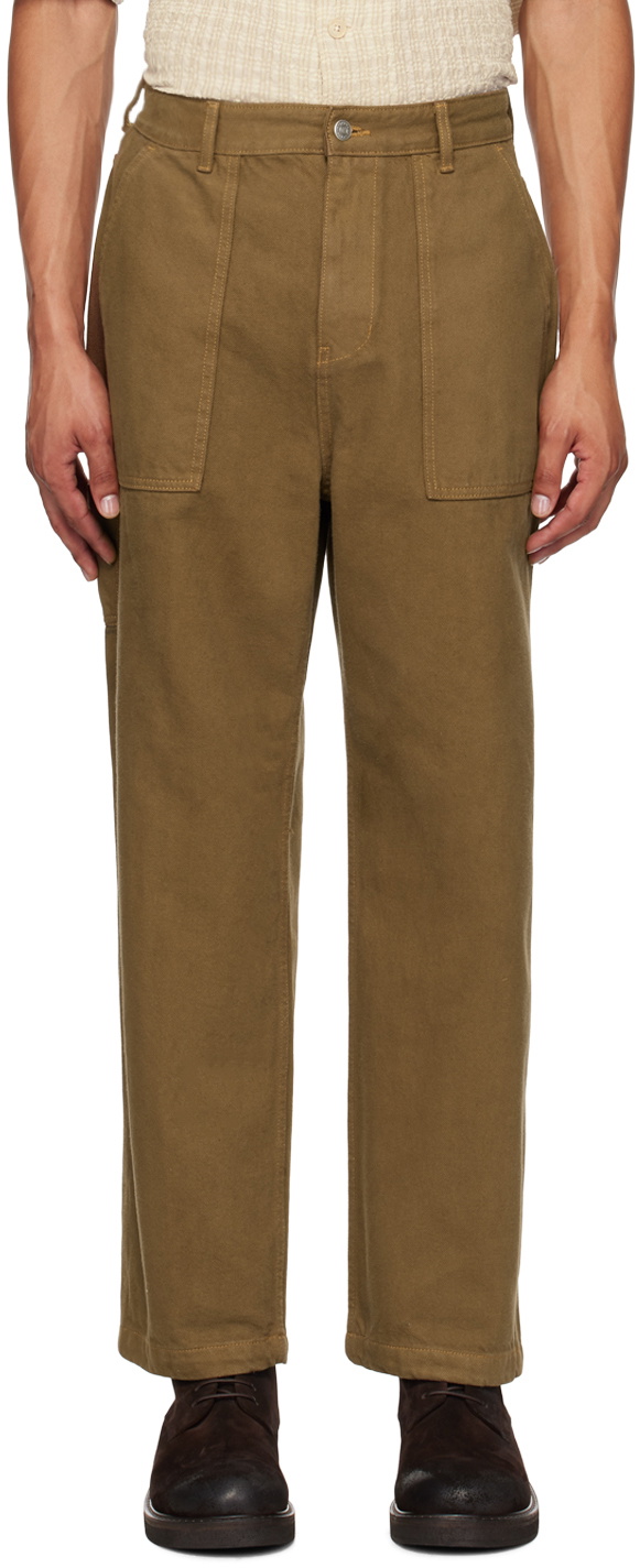 LE17SEPTEMBRE Brown Cargo Jeans