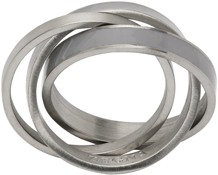 Photo: ZEGNA Silver Infinity Ring