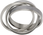 ZEGNA Silver Infinity Ring