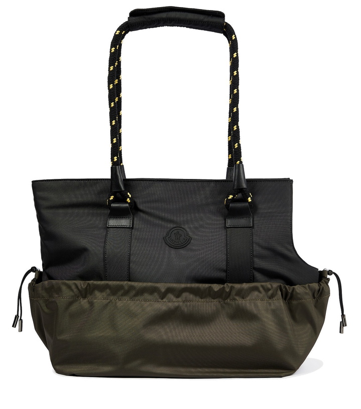 Photo: Moncler Genius x Poldo pet carrier