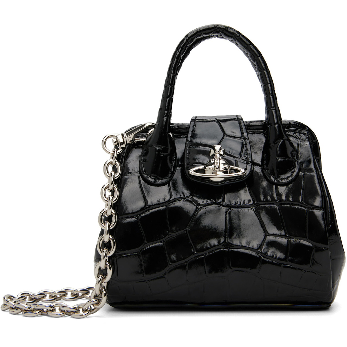 Vivienne Westwood Black Pamela Mini Bag