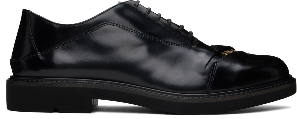 LGN Louis Gabriel Nouchi Black ECCO.Kollektive Edition Laceration Oxfords