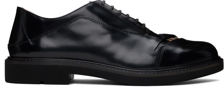Photo: LGN Louis Gabriel Nouchi Black ECCO.Kollektive Edition Laceration Oxfords