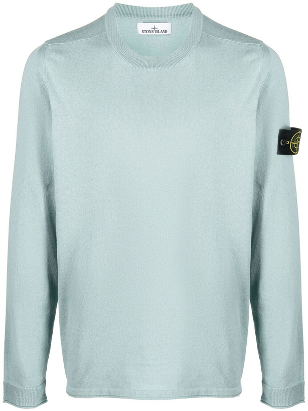 Photo: STONE ISLAND - Sweater With Logo