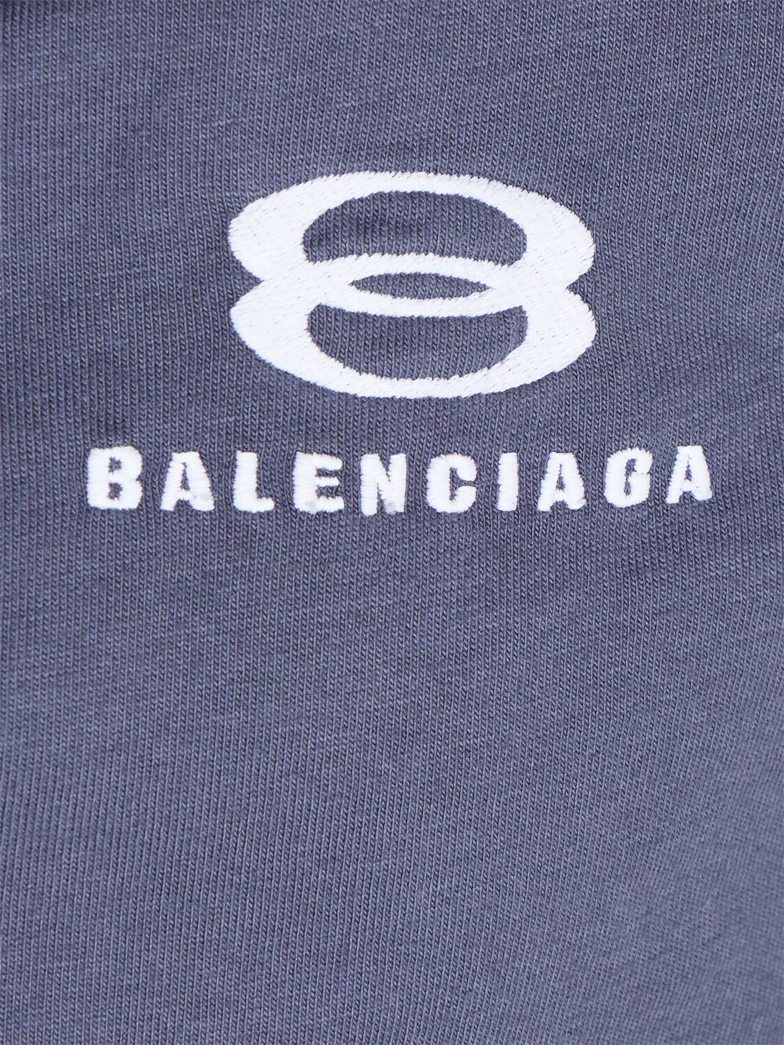 BALENCIAGA Incognito Cotton Blend Hoodie Balenciaga