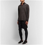 Adidas Sport - Alphaskin Mesh-Panelled Climacool Compression Tights - Black