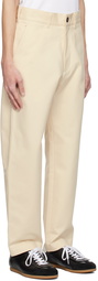 Studio Nicholson Off-White Bill Trousers