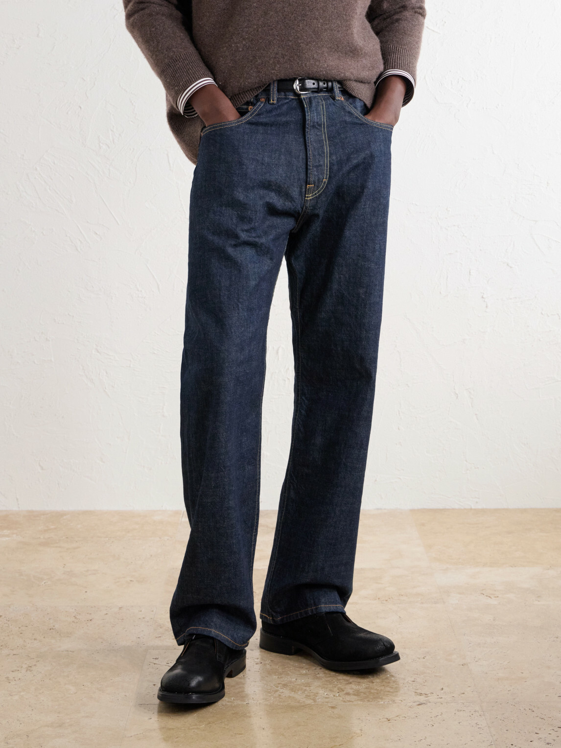 Grenson - Rory Burnished-Suede Lace-Up Boots - Black