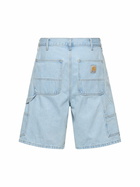 CARHARTT WIP Double Knee Cotton Denim Shorts