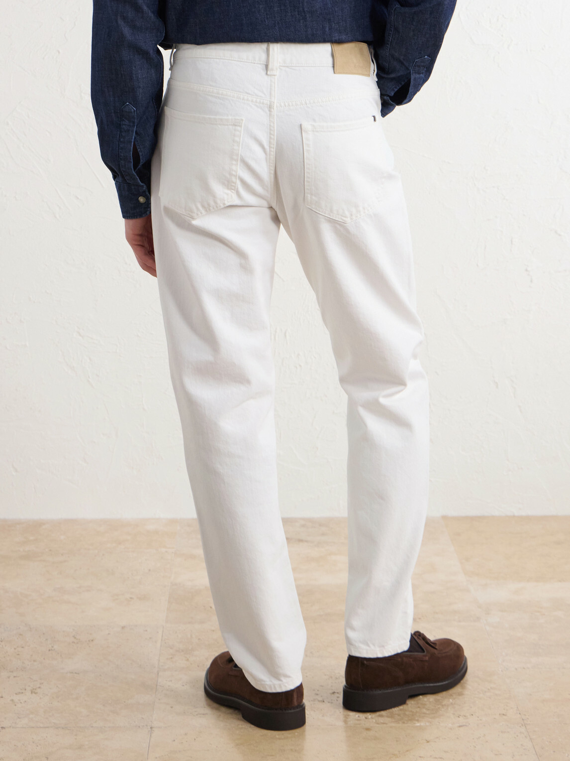 Canali - Tapered Jeans - Neutrals