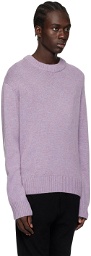 LISA YANG Purple 'The Kristian' Sweater