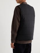 Kestin - Fala Padded Reversible Shell and Jacquard Gilet - Black