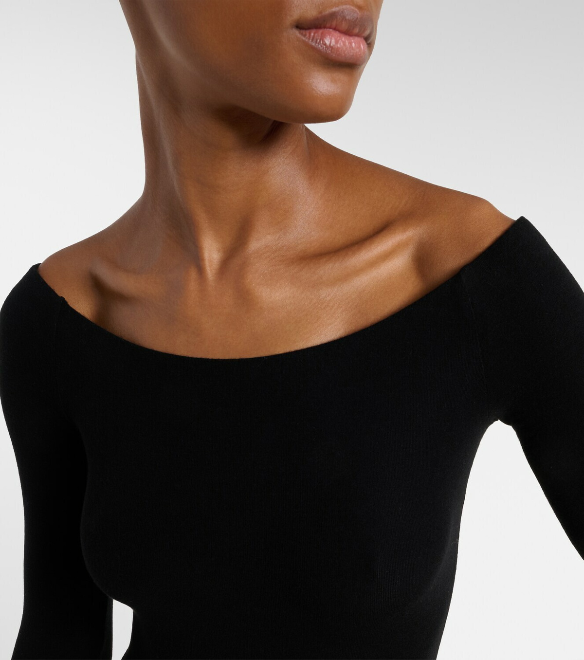 Agolde Maren off-shoulder bodysuit