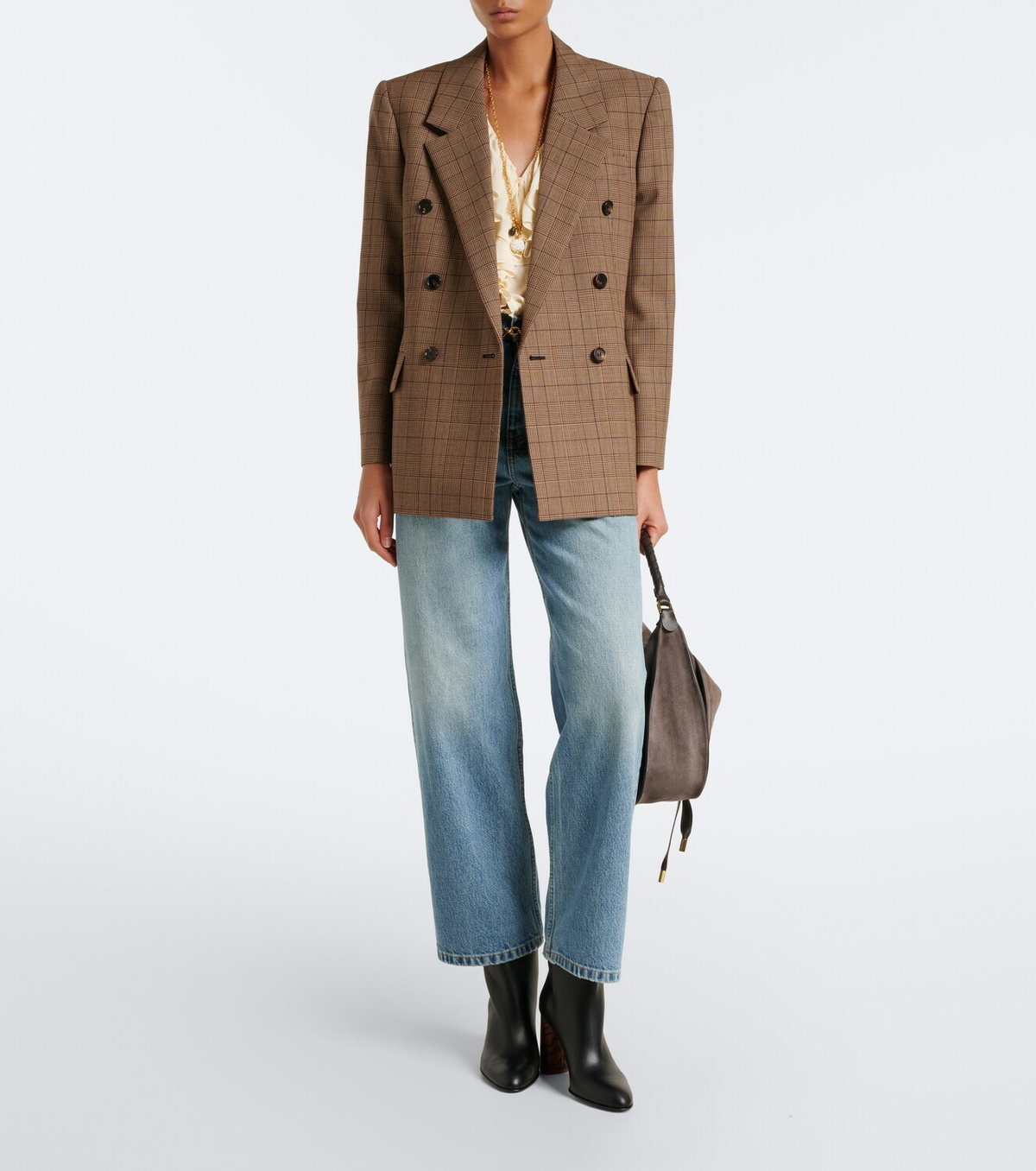 Chloé Maxime leather ankle boots