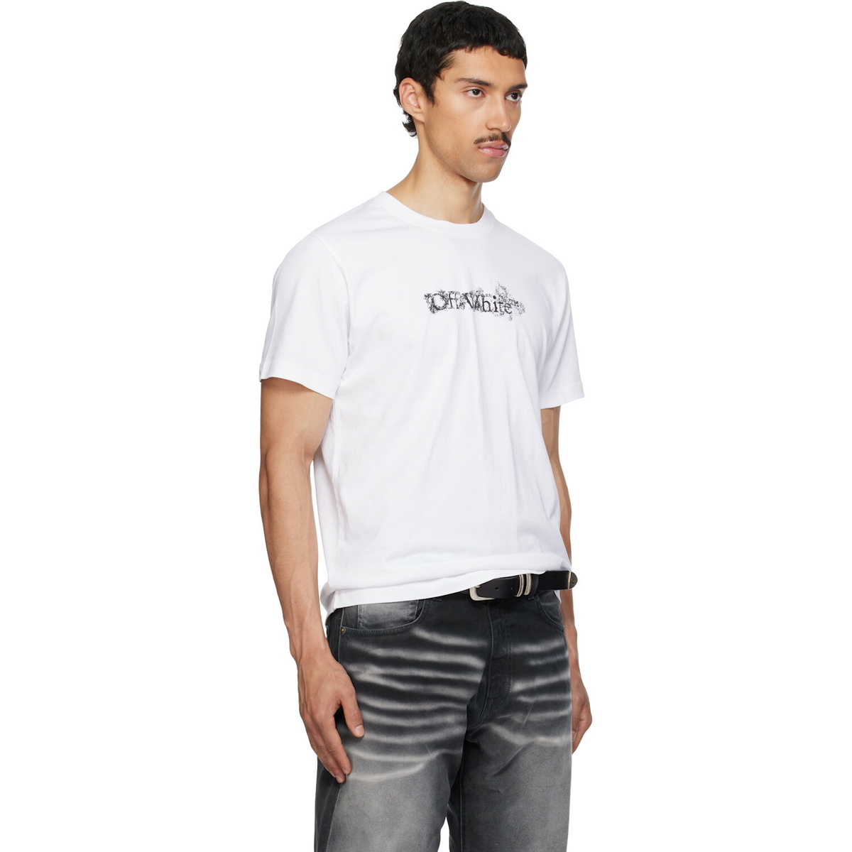 Off-White White Heraldic Arrow Slim T-shirt