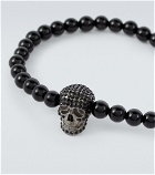 Alexander McQueen - Skull beaded bracelet