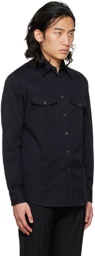 Dunhill Navy Western Shirt