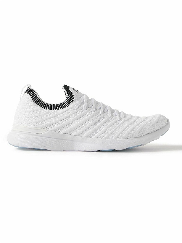 Photo: APL Athletic Propulsion Labs - TechLoom Wave Running Sneakers - White