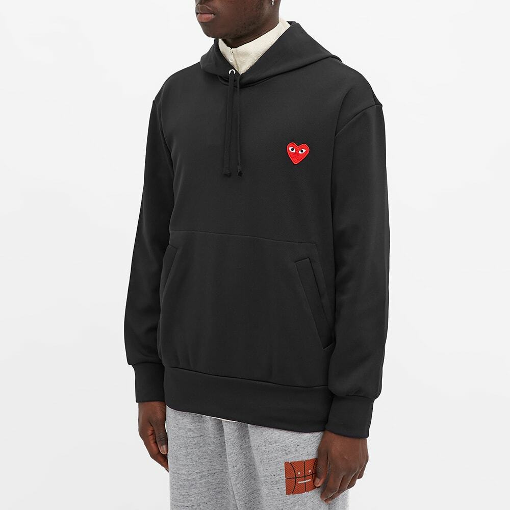 Comme des Garçons Play Men's Pullover Hoodie in Black