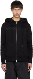 Moncler Black Zip Hoodie