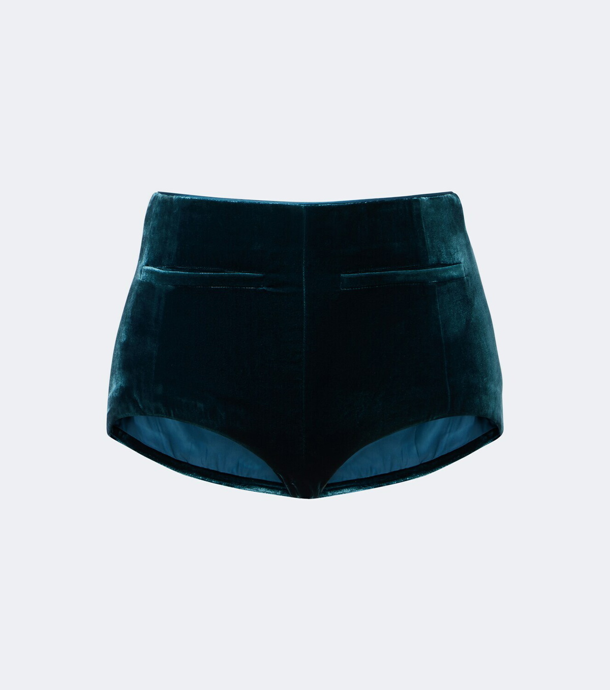 Retrofête Menlo velvet micro shorts