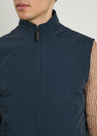 Tods High-neck Stretch-shell Gilet Blue
