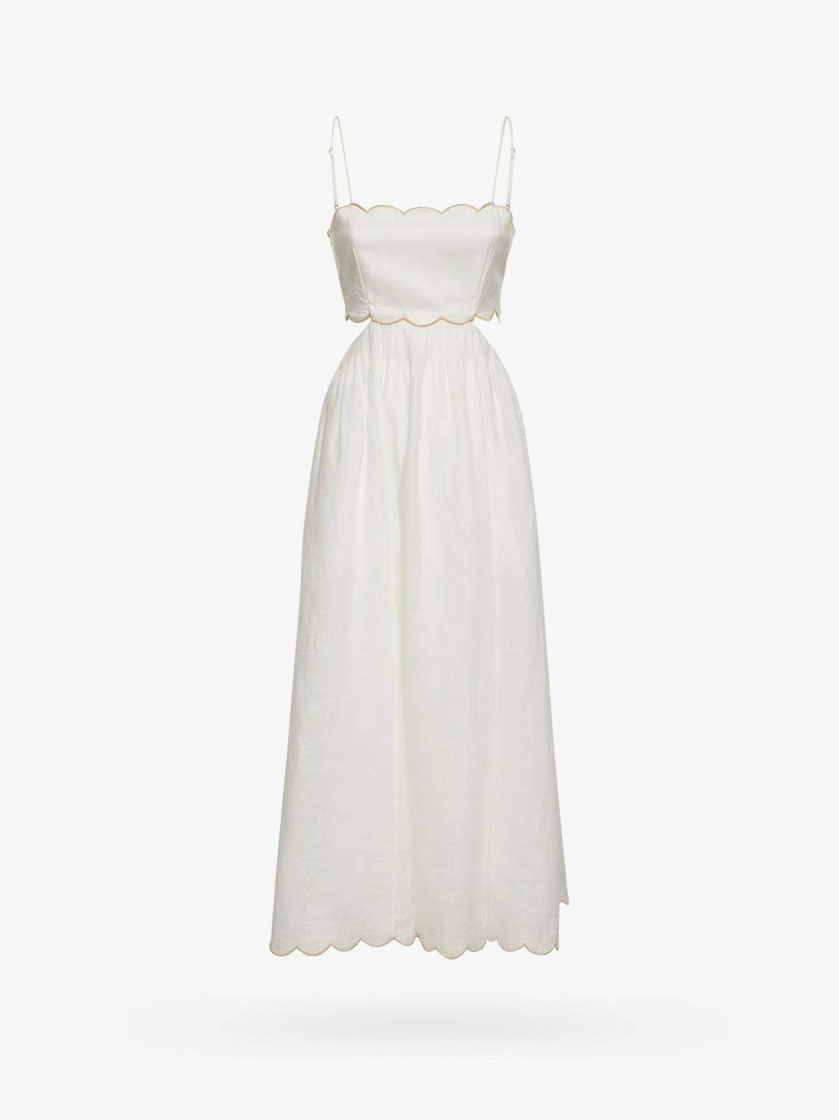 Zimmermann Dress White Womens Zimmermann