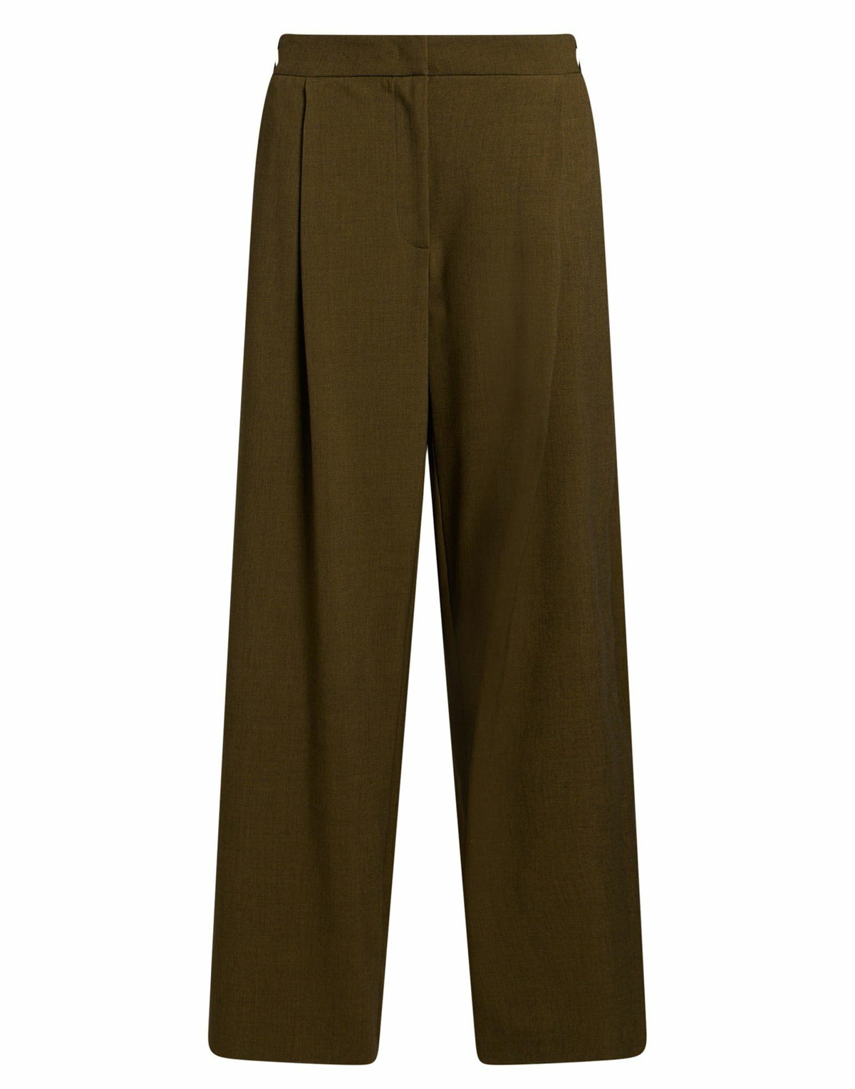 Jijil Womens Pants Military in Green
