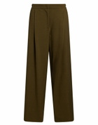 Jijil Womens Pants Military in Green