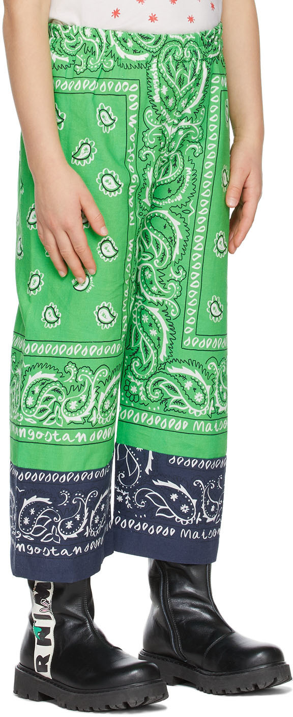 Green best sale bandana pants