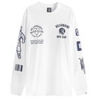 Billionaire Boys Club Men's Multi Graphic Longsleeve T-Shirt in White