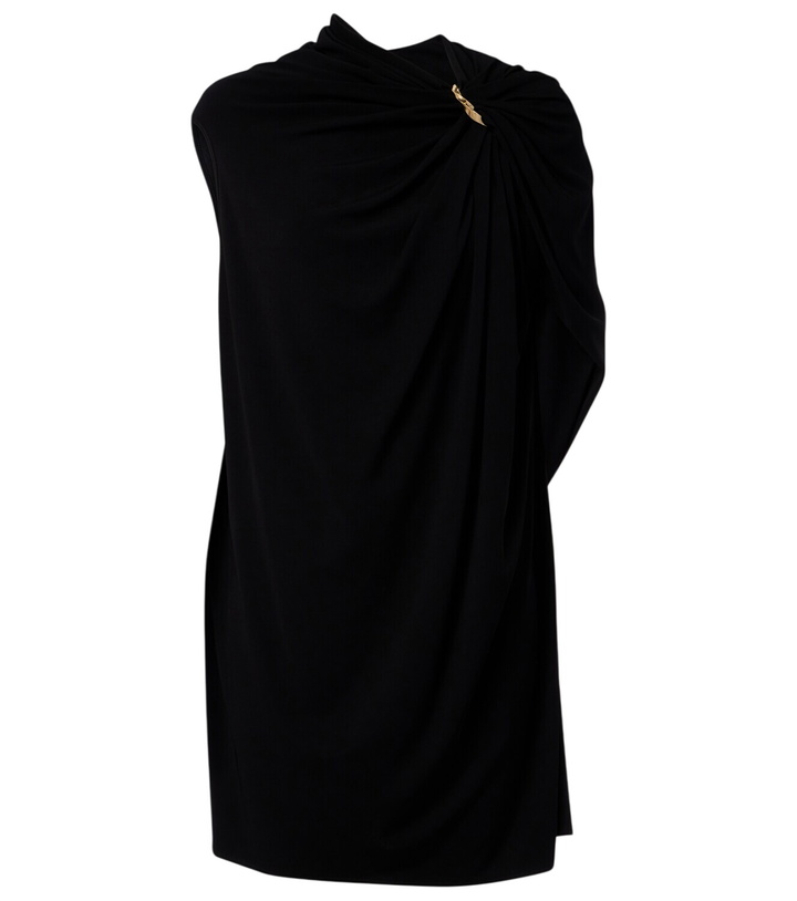 Photo: Sportmax Draped crêpe minidress