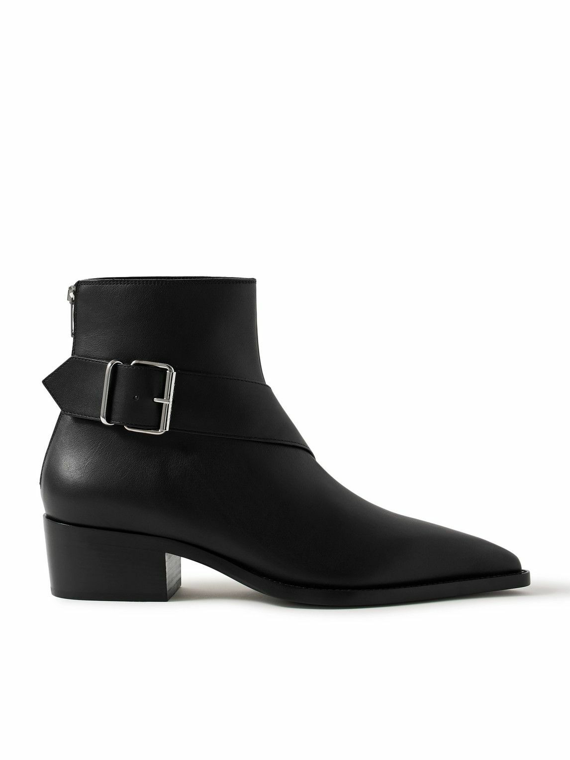 Alexander McQueen - Embellished Leather Chelsea Boots