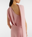 Maticevski Priority draped crêpe gown