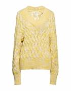 Manila Grace Womens Sweater in Yellow