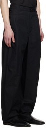 LEMAIRE Black 3D Trousers