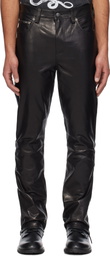 Stolen Girlfriends Club Black Drum Solo Leather Pant