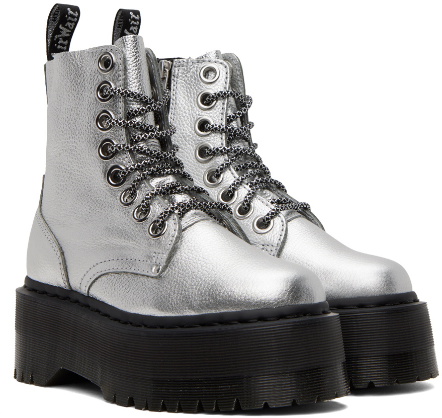 Dr. Martens Silver Jadon Max Boots