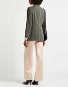 Giorgio Armani Womens Blazer Military in Green