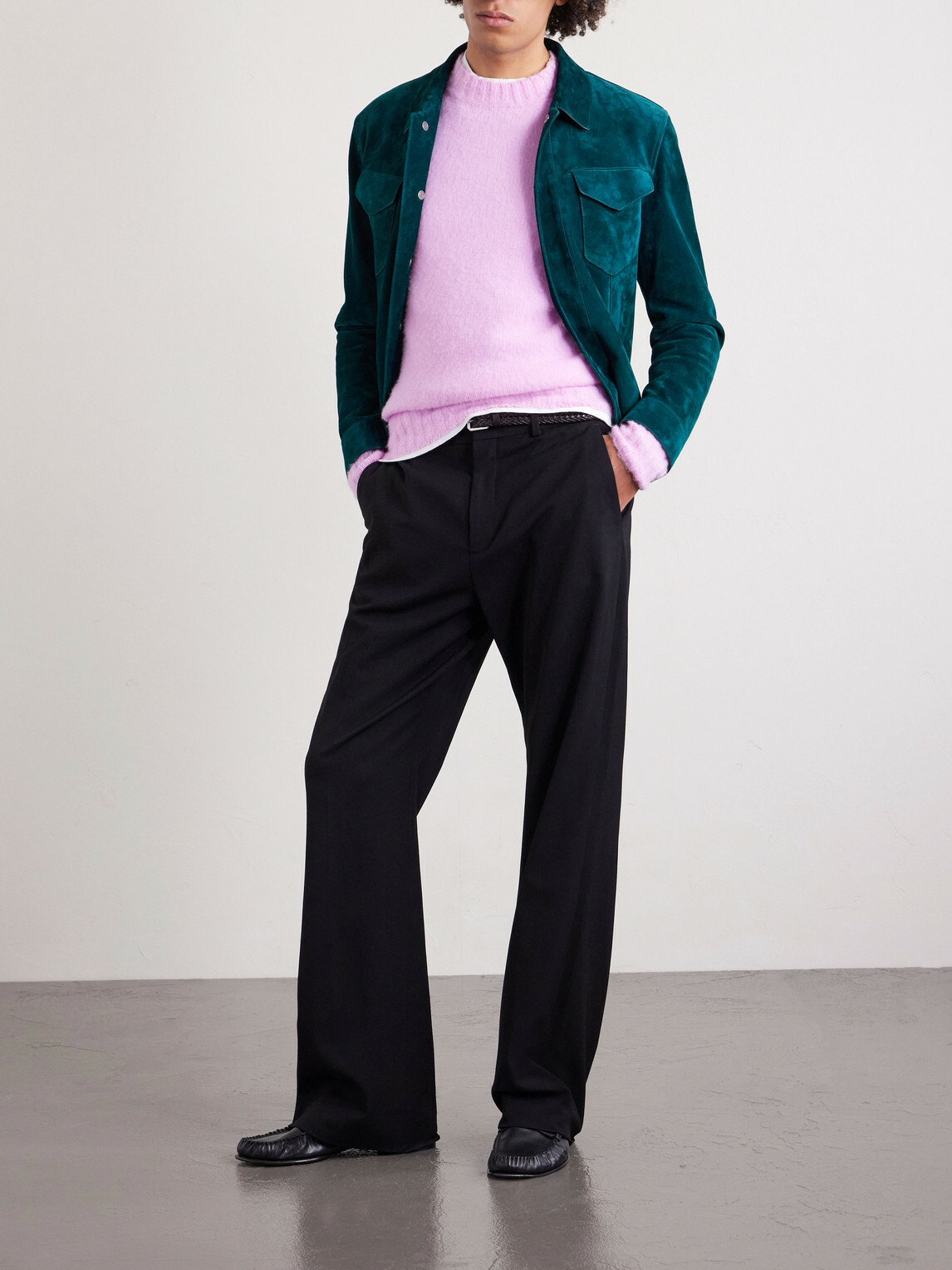 TOM FORD - Brushed Cashmere Sweater - Pink
